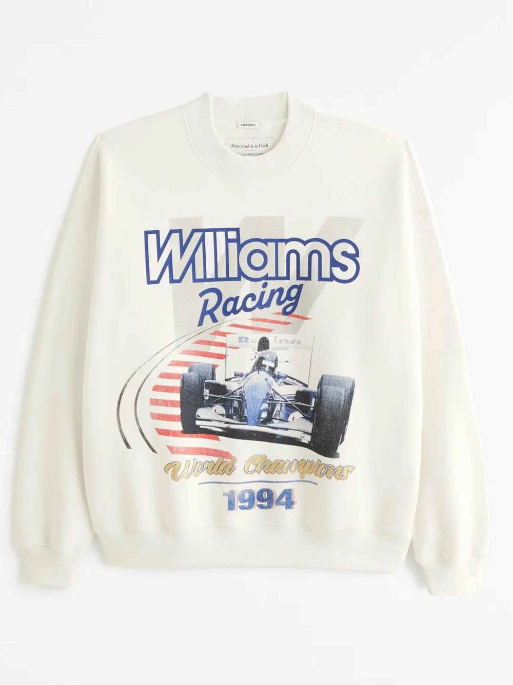 Abercrombie & Fitch Williams Racing Graphic Crewneck